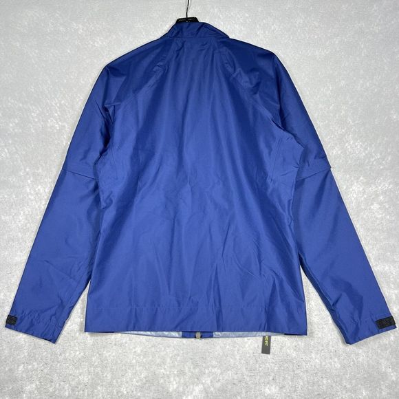 Nike Convertible Golf Jacket Men’s Small Blue Tokyo 2020 Hypershield Long Sleeve - Picture 9 of 15